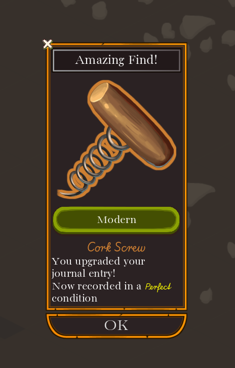 Archeological Emergency gameplay screenshot — Perfect