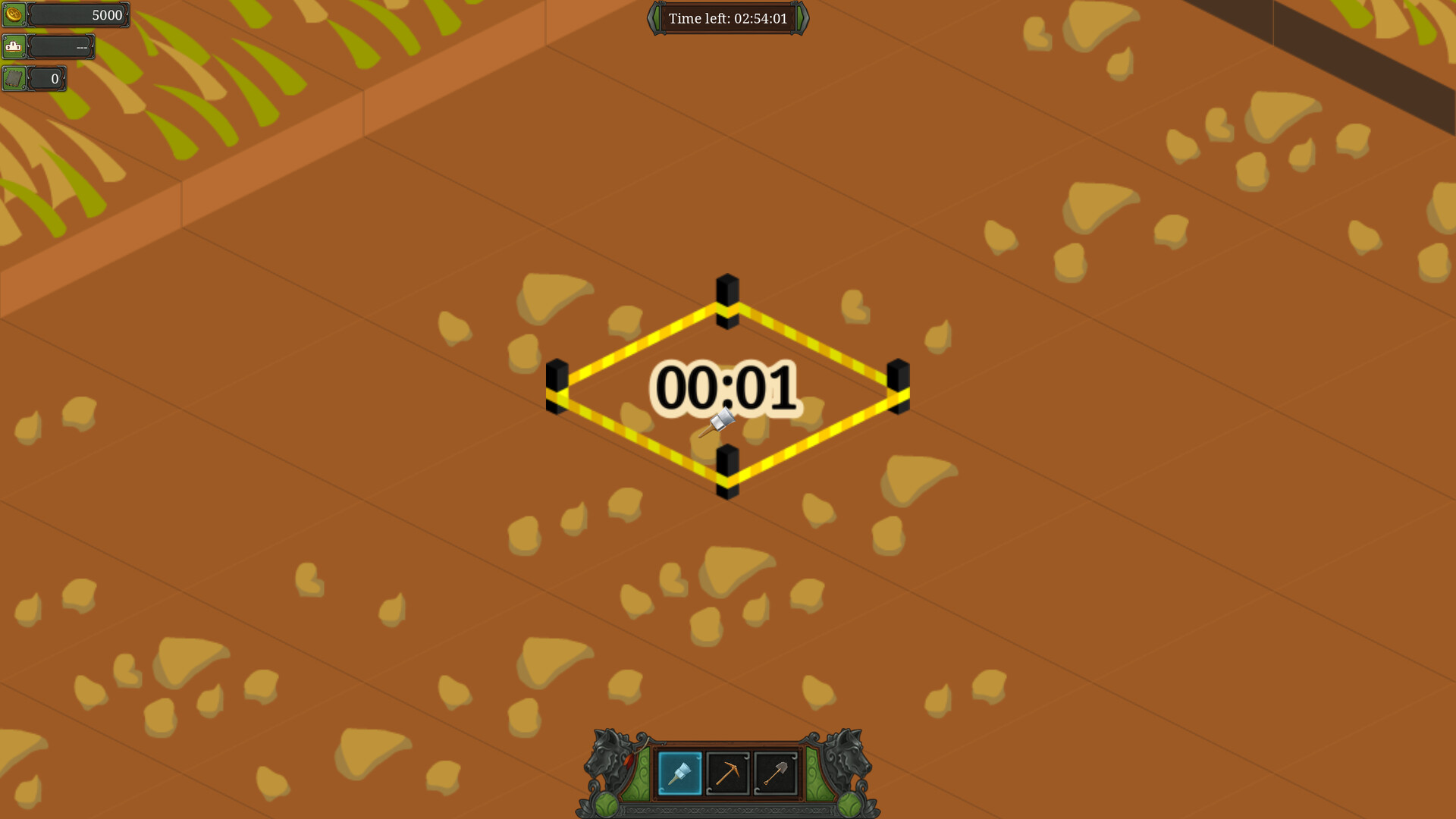 Archeological Expedition gameplay screenshot — Almost there!