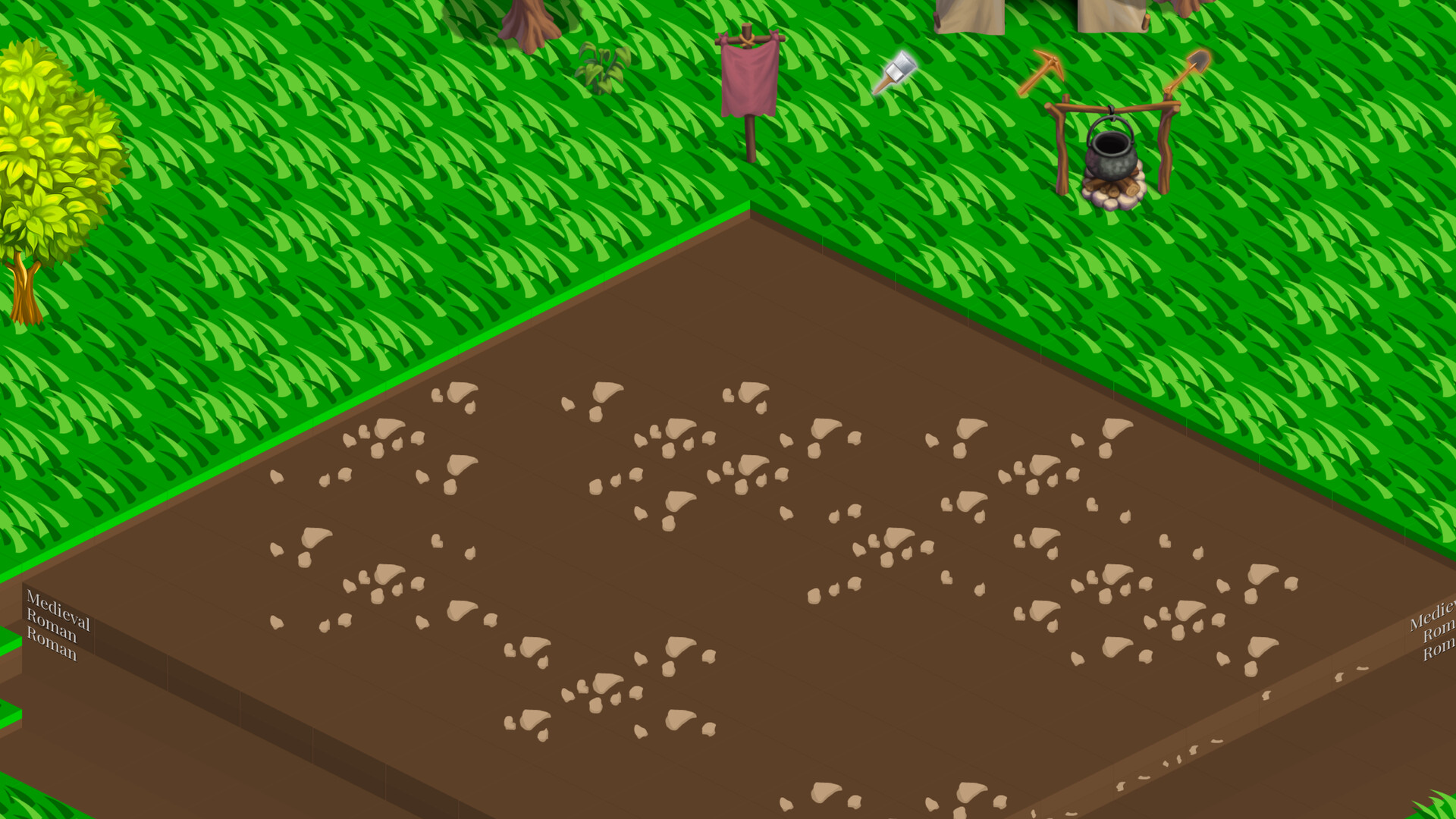 Archeological Expedition gameplay screenshot — Grasslands