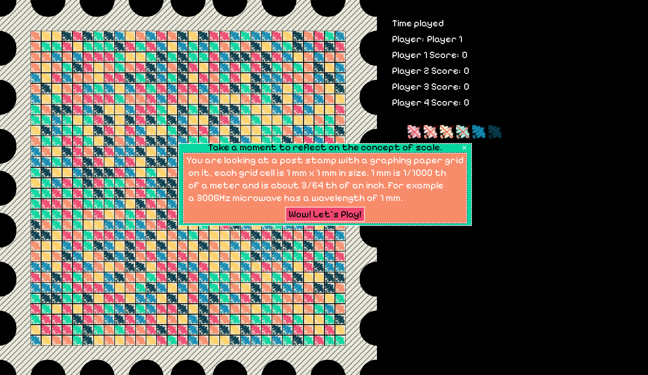 Zoom-It gameplay screenshot — New game